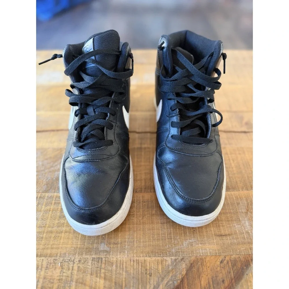 Nike Herren Sneaker‎ High-Top Schwarz Size 11 AQ1773-002 Black White